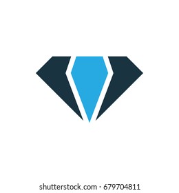 gem icon illustration isolated vector sign symbol