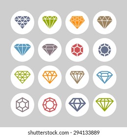 Gem Icon Set