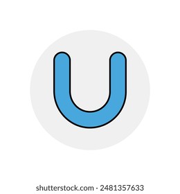 Gem Icon vector stock illustration.