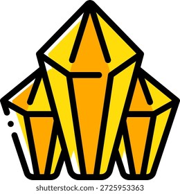 Gem jewel diamond ruby icon