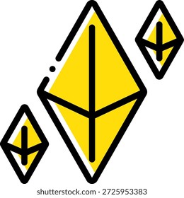Gem jewel diamond ruby icon