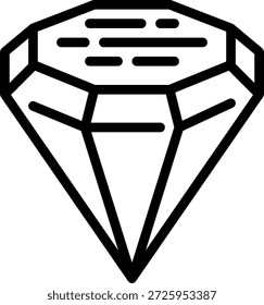 Gem jewel diamond ruby icon