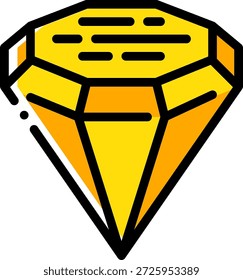 Gem jewel diamond ruby icon