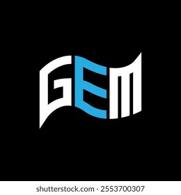 GEM logo design, GEM simple and modern logo. GEM luxurious alphabet design  