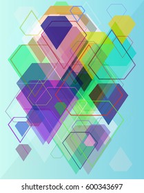 gem pattern vector