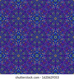Gem stone ornament pattern background art - bohemian geometrical colorful oriental seamless vector wallpaper graphic design