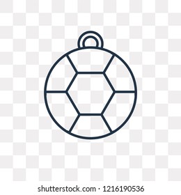 Gem vector outline icon isolated on transparent background, high quality linear Gem transparency concept can be used web and mobile