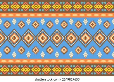 Gemetric ethnic pattern ,oriental ikat pattern,carpet,wallpaper,clothing, Scandinavian, gypsy, Mexican, folk pattern, seamless pattern.