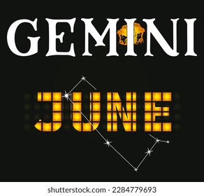 Gemini June Shirt, Zodiac Gemini