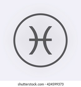 Gemini sign . Vector illustration