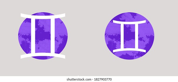 Gemini Sign Zodiac - Vektorgrafik