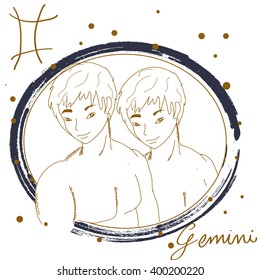 gemini with stars
