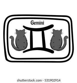 Gemini vector sign