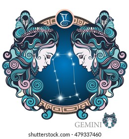 Gemini. Zodiac sign