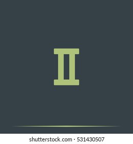 Gemini zodiac sign.