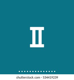 Gemini zodiac sign.