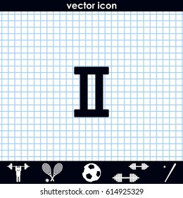 Gemini zodiac sign.