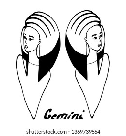 gemini zodiac sign girl