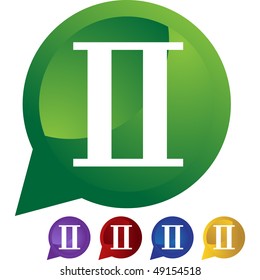 Gemini Zodiac Symbol