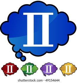 Símbolo gemini zodiac