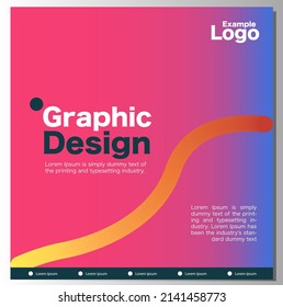 Gemotric Design, Creative, Bussines, Poster, Leaflet, and Yellow Design