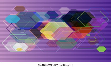 gems art pattern