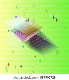 gems background idea
