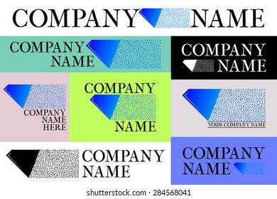 gems company logo, vector, design concept, logo, element for template.
