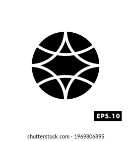 Gems icon vector. Diamond icon or logo isolated sign symbol vector illustration