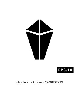 Gems icon vector. Diamond icon or logo isolated sign symbol vector illustration