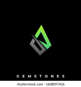 Gems Tones Illustration Vector Template. Suitable for Creative Industry, Multimedia, entertainment, Educations, Shop, and any related business
