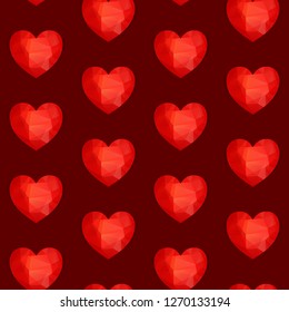 gems vector gem heart seamless texture template for wrapping paper of valentine's day gifts gems love vacation textile ritual texture abstract holiday background scene fabric red tissue stone glow hea