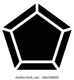 Gemstone, Gem, icono de cristal, símbolo