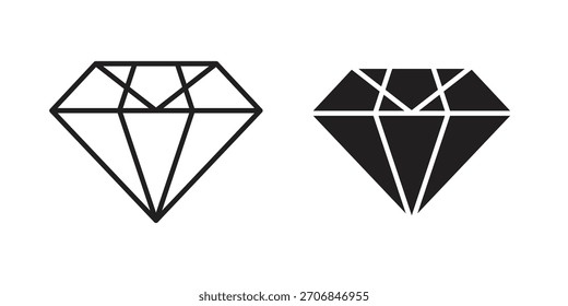 Icono de la piedra preciosa para el logotipo, el Web, los diseños del App.