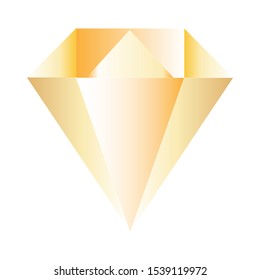 Gemstone Icon. Trendy Flat Vector Gemstone Icon on White Background from Collection. High quality filled Gemstone symbol for web and mobile