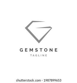 Gemstone letter G logo design inspiration vector template