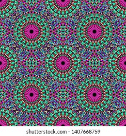 Gemstone mandala pattern background art - spiritual bohemian abstract floral oriental vector wallpaper design