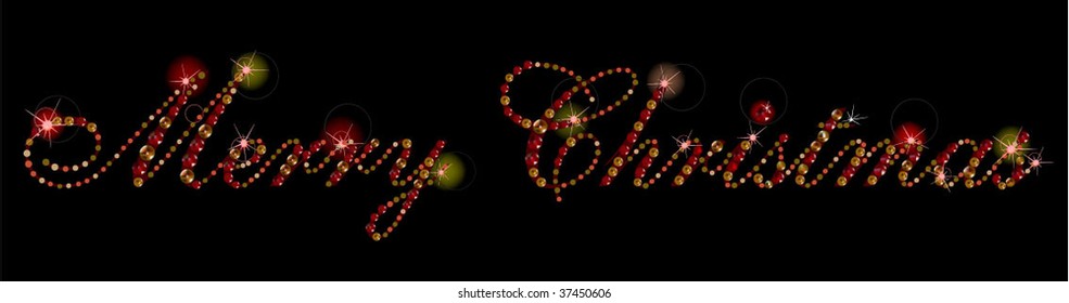 gemstone Merry Christmas