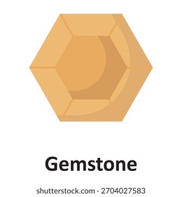 Icono del Vector de la piedra preciosa que puede modificar o editar fácilmente