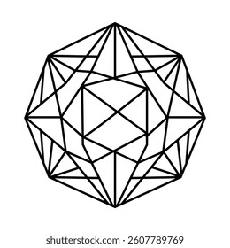 Gemstone wire frame vector Jewelry