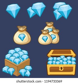 Gemstones blue pack