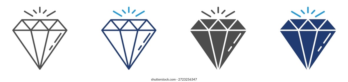 gemstones icon sheet multiple style