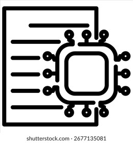 Content-Icon-Element der Generation AI für Design