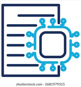 Content-Icon-Element der Generation AI für Design