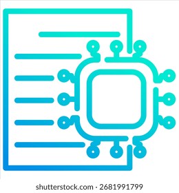 Content-Icon-Element der Generation AI für Design
