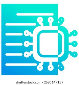 Content-Icon-Element der Generation AI für Design