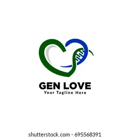 gen love heart