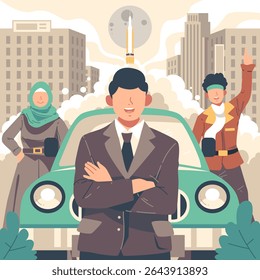 Gen X con su estilo retro