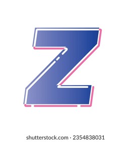 Gen Z, Generation Z, 2000's Kid, Future Generation, New Gen, Kids Logo, Gen Alpha, 2020 Vector Text Illustration Background	