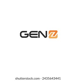 GEN Z LOGO VECTOR ILLUSTRATOR